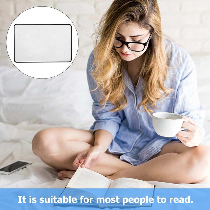 NOLITOY Page Magnifier Reading, Full Page Magnifying Glass Bookmark for
