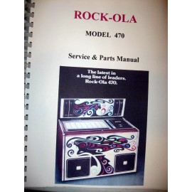Rock-ola Model 470 Service & Parts Jukebox Manual