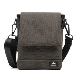 Croogo Crossbody Bag Small Shoulder Bag for Men Women Mini Messenger Satchel Bag Purses and Bags Casual Bag,Gray-OKB01