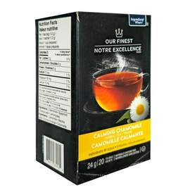 Our Finest Calming Chamomile Herbal Tea, Caffeine Free, 20 Tea Bags, 24 g