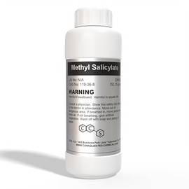 Methyl Salicylate (Oil of Wintergreen) | High Purity - New Tamper-Evident Sealed Bottles| Made in USA - 500mL (16 Fl Oz)