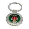 Giftshop UK Rover Emblem Keyring, Silver tone metal