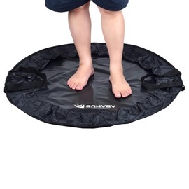 Abahub Waterproof Wetsuit Changing Mat Wetsuit Changing Mat Waterproof Changing Mat Surfing Changing Mat 2 in 1 Neoprene Mat & Dry Bag for Surfing, Swimming, Diving, Water Sports