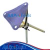 AAPRO Shooting stick-Folding chair-Walking seat stick- Leather Round Seat With