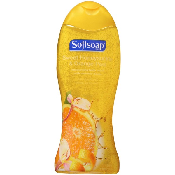 Softsoap Moisturizing Body Wash - Honeysuckle & Orange Peel - 18 oz