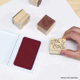 READY 2 LEARN Scented Stamp Pad - Cherry - Red - Non-Toxic - Fade Resistant - Fun Art Supplies for Kids