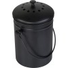 Utopia Kitchen Compost Bin with Lid and 1.3 Gallon Compose