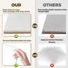 Muzilife Shadow Box Picture Frame with Linen Board Deep Wood