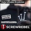 SCREW REBEL Chipboard Screws 3.0 x 35 mm Set of