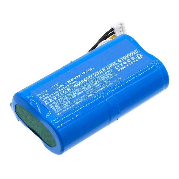Synergy Digital Credit Card Reader Battery, Compatible with Dejavoo QD2