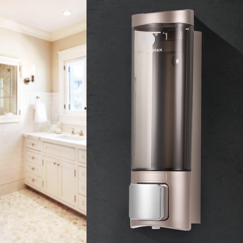 CHUANGDIAN Manual Hand Soap Dispenser with Double Sided Foam Tape
