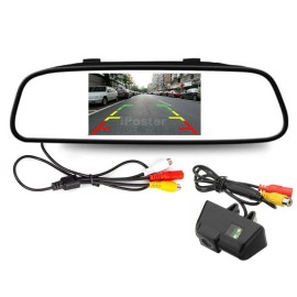 iPoster 4.3" Screen Mirror Rear Monitor Reversing Backup Camera For Ford Transit Connect
