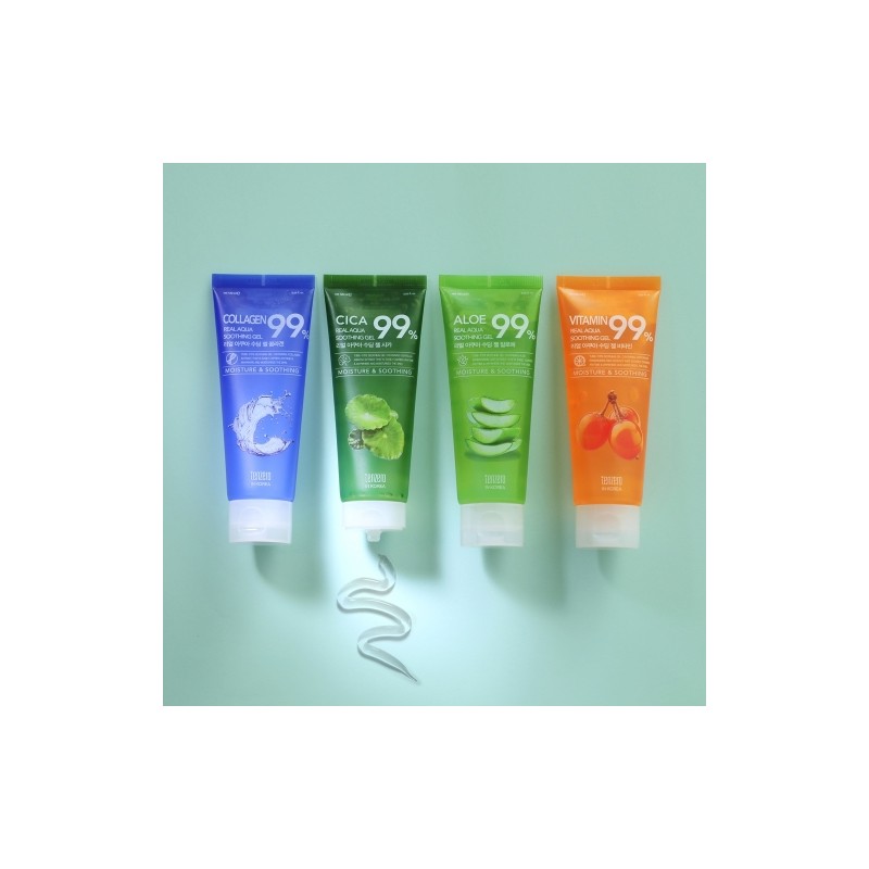 TenZero Real Aqua Soothing Gel Cica 120ml / 텐제로 리얼
