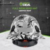 GREEN DEVIL Full Brim Hard Hat Vented Construction Safety Helmet