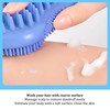 Silicone Bath Brush Men Women Soft Double Sided Exfoliating Massage