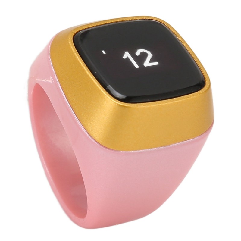 Smart Counter Ring with 0.49in Screen Support APP 20mm CNC