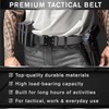 TECEUM Tactical Belt – Gray B6 M – Heavy-Duty Military,