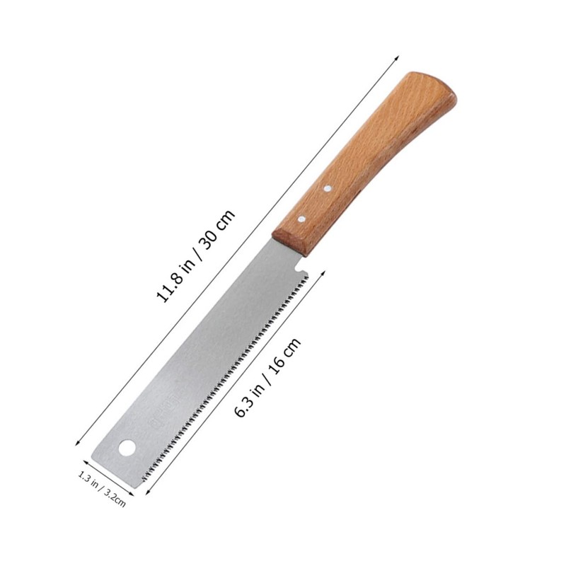 Tofficu 1PC Handle Precision Hand Saw for DIY Woodworking Lightweight