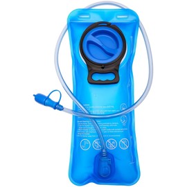Hydration Bladder, 1L-2L Water Bladder for Hiking Backpack, Leak-proof Water Storage Bag, Water Bag for Cycling, Hiking, Camping (Dark Blue, 1 Litre)