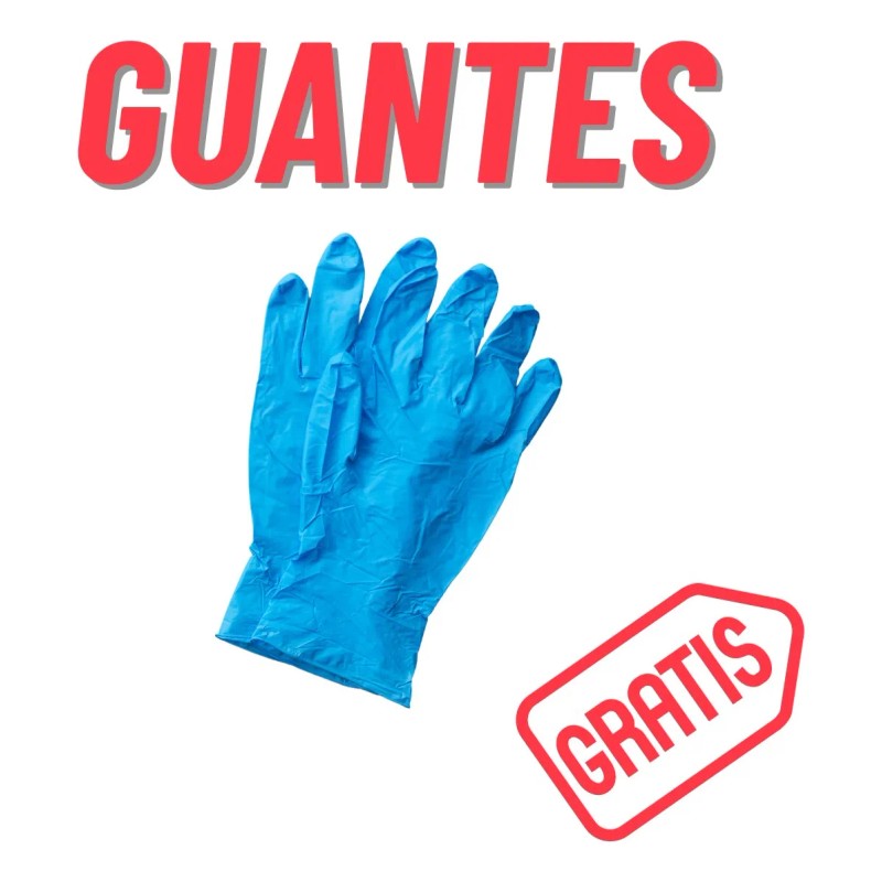 3 Pruebas Antidoping 5+1 Elementos Vaso Integrado Guantes