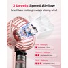 Coohea Mini Handheld Fan, Small Cute Design, 3 Powerful Speeds,