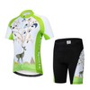 Conjunto de playera de ciclismo para niños, ropa para niños