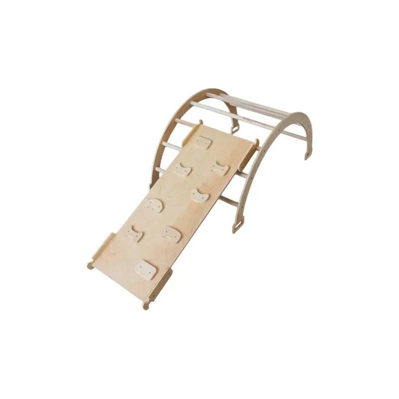 Arco Pikler De Madera Gimnasio Para Bebés Método Montessori
