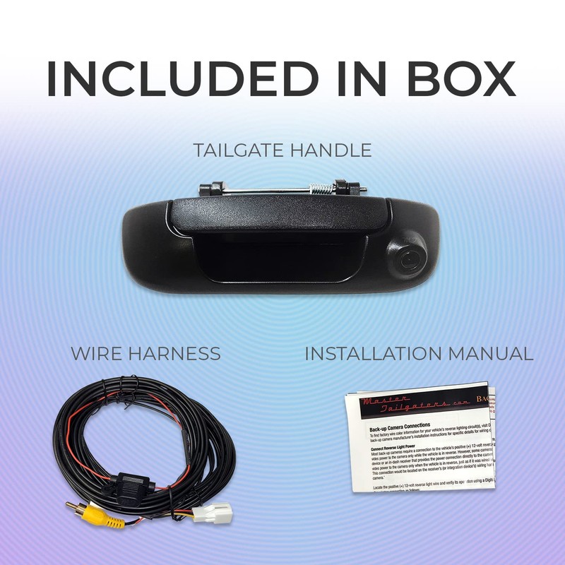 Master Tailgaters Replacement for Dodge Ram 2002-2008 Black Tailgate Handle