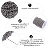 jojofuny 30m Beaded Pull Chain Roller Chain for Jewelry Making
