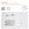 TEHAUX 2pcs Dishwasher Stand Dishwasher Clips Dishwasher Bracket Mounting Granite