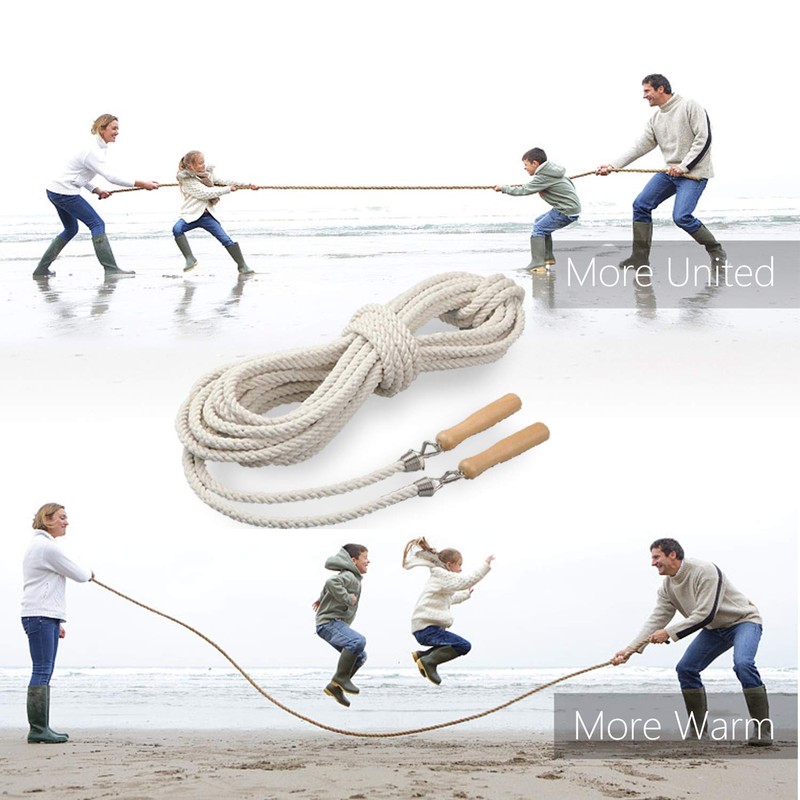 (10 m/32.8ft long jump ropes) - Leadfan Double Dutch Jump