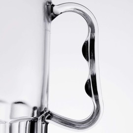 GET Shatter-Resistant Plastic Beer Mug / Stein, 10 Ounce, BPA Free, 00082-1-SAN-CL (Set of 12)