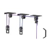 TRUSOON Upgrade Garage Pulley System, Garage Ceiling Hoist Heavy-Duty Holds up to 150 lbs Capacity, Fit 10-18 Foot Ceilings, Black