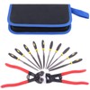 Glarks 12Pcs Mosaic Tools Set, Heavy Duty Wheeled Glass Mosaic