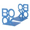 Honagu Book Ends, Bookends, Metal Book Ends for Shelves, Bookends
