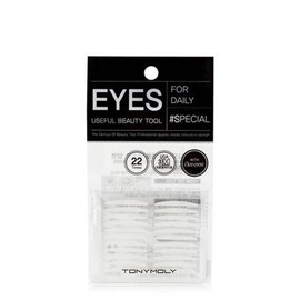 TONYMOLY 쌍꺼풀 테이프 양면+사은품/골드24k 스네일 마스크팩 2매 증정 Double Eyelid Tape Double-Sided + Bonus / 2 Gold 24k Snail Mask Packs Gift