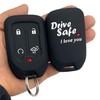 Smart Key Fob Cover for Chevy Silverado 1500 2500HD 3500HD