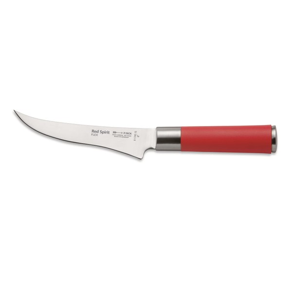 F. DICK Boning Knife, Red Spirit (Knife with Blade 15 cm, X55CrMo14 Steel, Rustproof, 56° HRC) 81745152