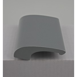 Deluxe Balcony Pull Handle Aluminium Various Colours (Silver)