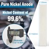 4 Pcs Pure Nickel Strip-1"Inch X 6 Inches X 0.02