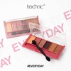 Technic Mini Edit 6 Eyeshadow Palette, Long Lasting and Blendable
