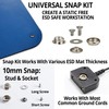 Static Care ESD Grounding Kit 15' Ground Cord, Universal Snap