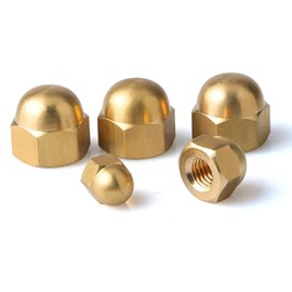 Solid Brass Dome Nuts Acorn Nuts Solid Brass Cap Nuts M3 M4 M5 M6 M8 (M5)