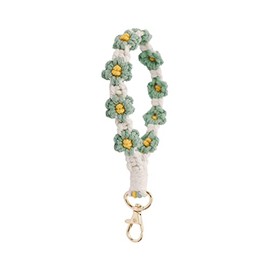 AOKSUNOVA Key Ring Band Macrame Lanyard Short Key Pendant Girls Gift for Women, Ys08-02