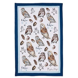Ulster Weavers Mf Owls Cotton Tea Towel, Multicolor