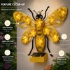 Solar Butterfly Wall Light for Outdoor Decor – LED Garden