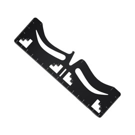 BIUDECO Eyebrow Shaper Tool Eyebrow Ruler Makeup Stencil for Women Easy to Use