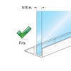 Prime-Line M 6221 Sliding Shower Door Bottom Guide, 5/8 In.
