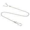 6 Pcs Sliver Toilet Handle Beaded Chain Replacement Kit 9.5“