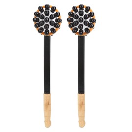 2pcs Massage Hammer Manual Meridian Back Massage Handheld Knock Back Leg Relaxing Hammer
